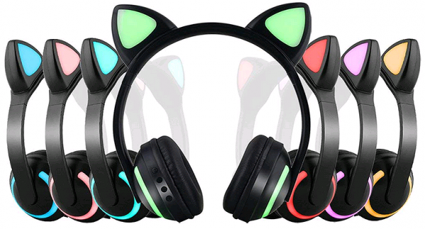 Wireless-Bluetooth-Cat-Ear-Headphone-with-7-Colors-LED-Light-Flashin