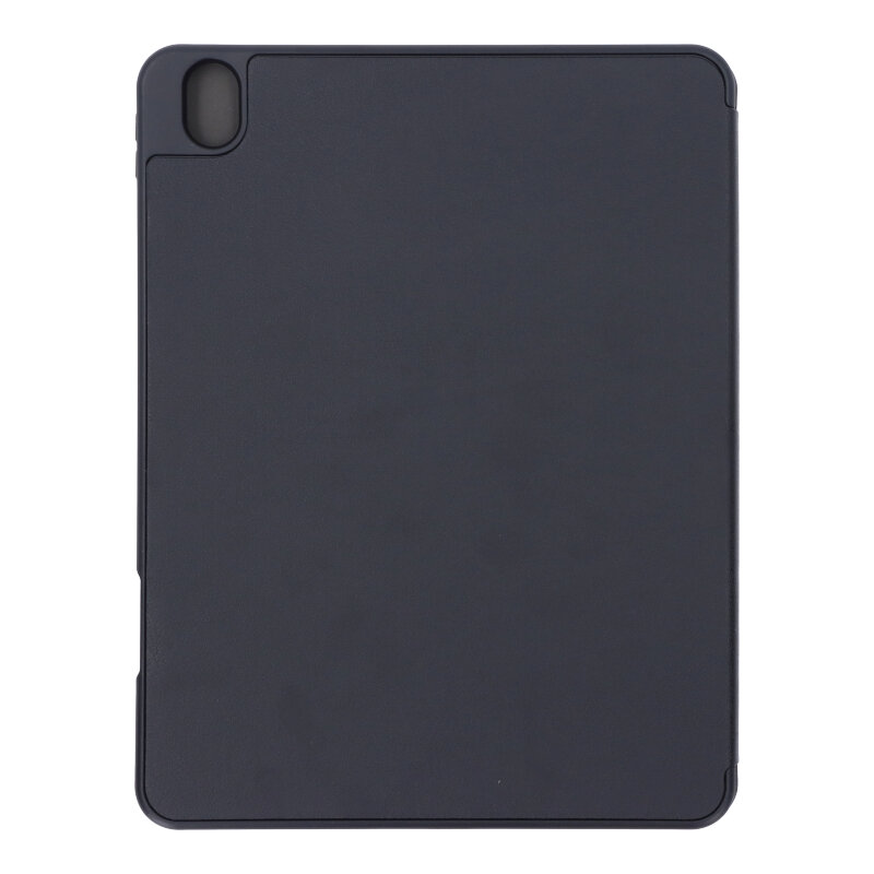 APPLE-iPad-Air-4-2020-10.9-Triple-Folding-Leather-Case-with-TPU-Pen-Slot-Black-2