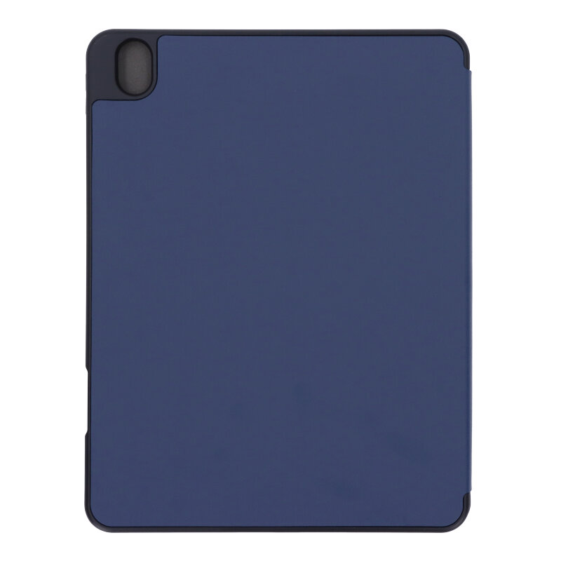 APPLE-iPad-Air-4-2020-10.9-Triple-Folding-Leather-Case-with-TPU-Pen-Slot-Dark-Blue-2