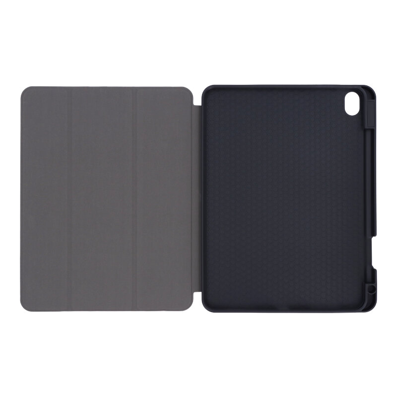 APPLE-iPad-Air-4-2020-10.9-Triple-Folding-Leather-Case-with-TPU-Pen-Slot-Rose-Gold-1