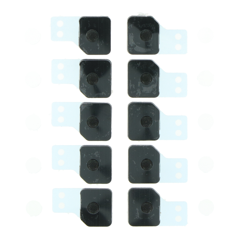APPLE-iPhone-11-Pro-Anti-dust-mesh-and-frame-for-Battery-Door-Microphone-10pcs-Black-Original