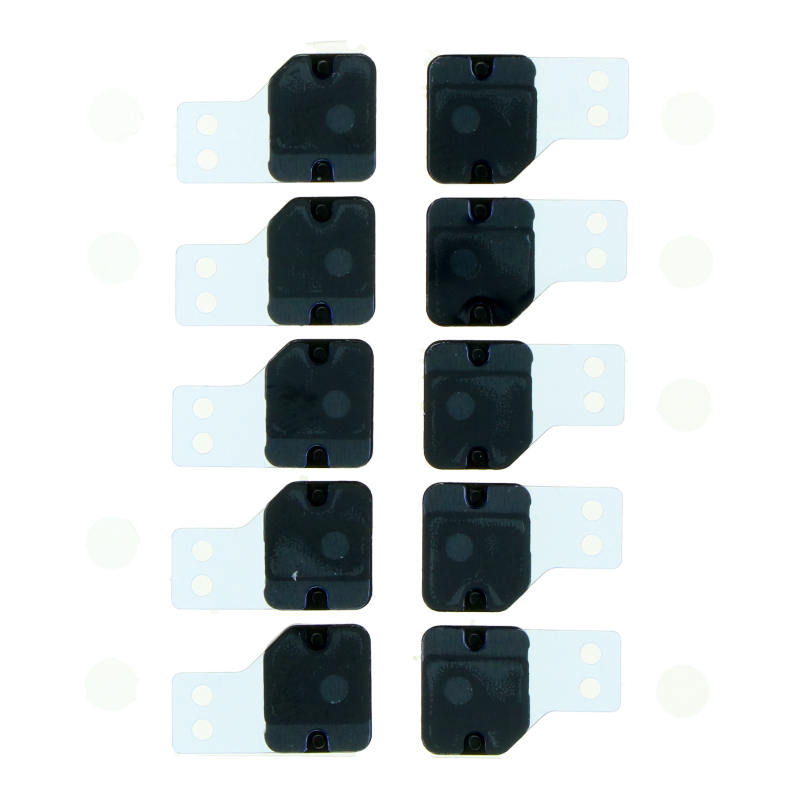 APPLE-iPhone-11-Pro-Anti-dust-mesh-and-frame-for-Battery-Door-Microphone-10pcs-White-Original-1