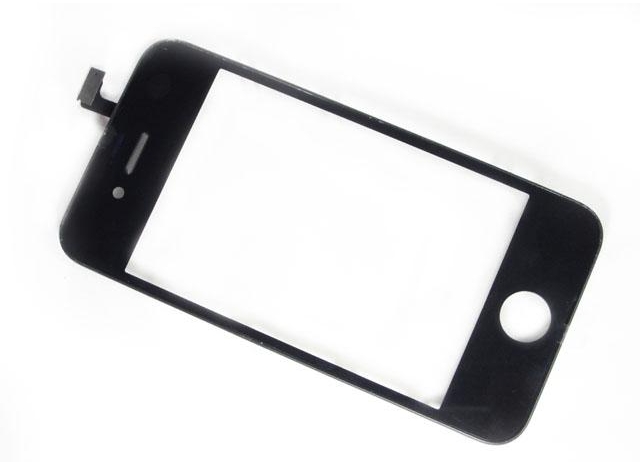 APPLE-iPhone-4-Touch-screen-Window-Frame-Black-Original