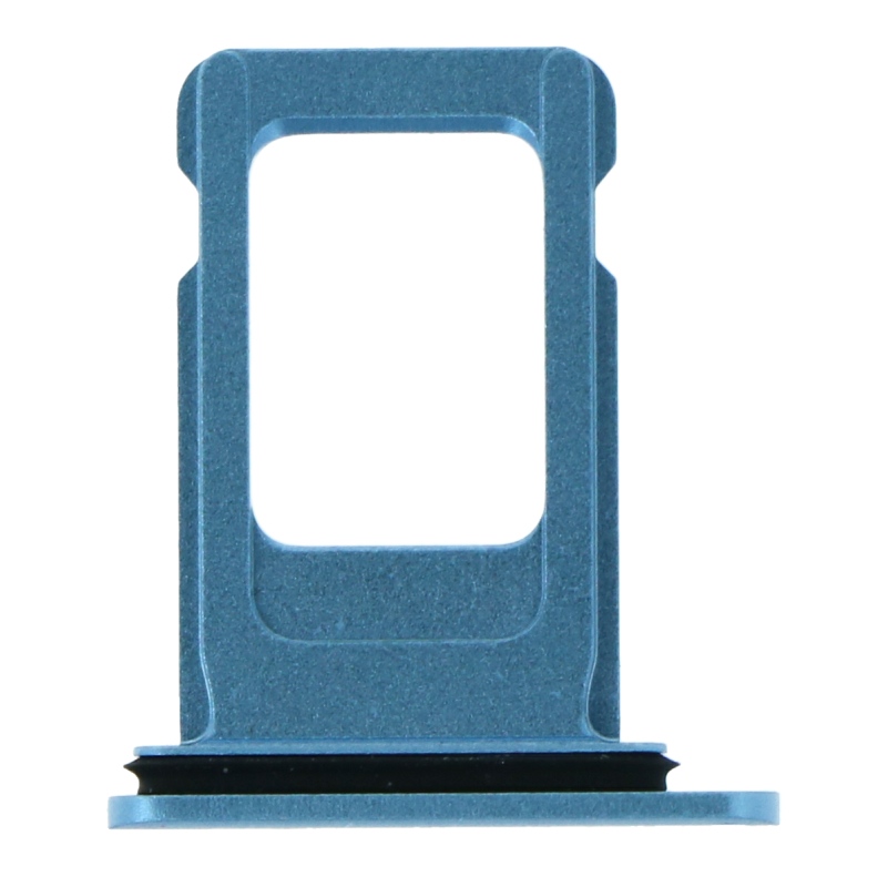 APPLE-iPhone-XR-SIM-Card-Tray-With-Waterproof-Ring-Rubber-Blue-Original