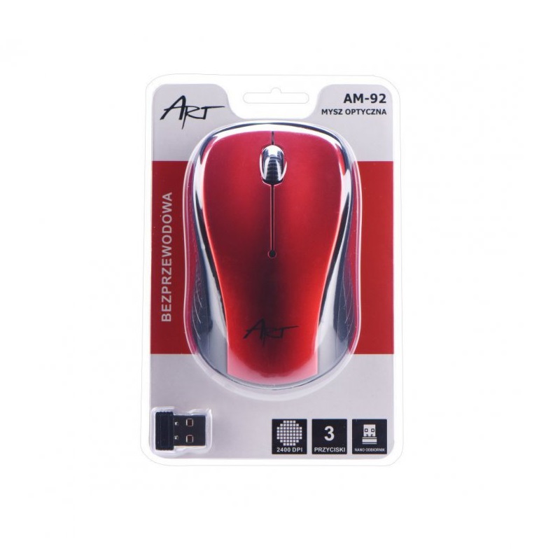 ART-AM-92-Optical-Wireless-Mouse-RED-1