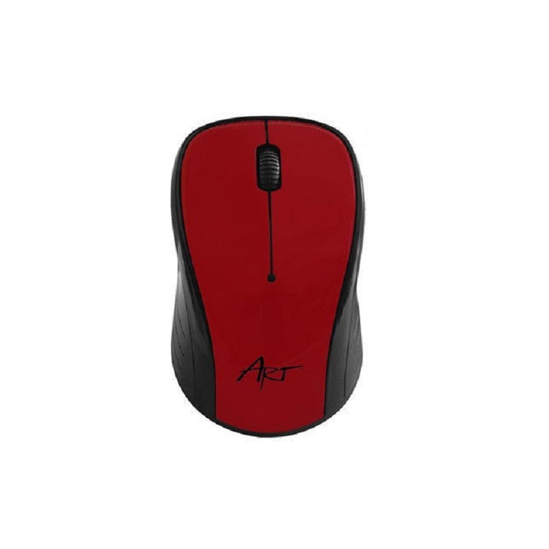ART-AM-92-Optical-Wireless-Mouse-RED