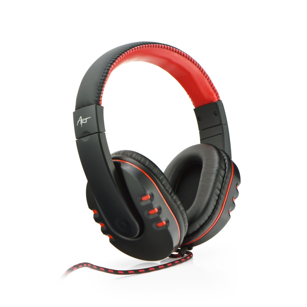 ART-Nemezis-Gaming-microphone-headphones-Black-Red