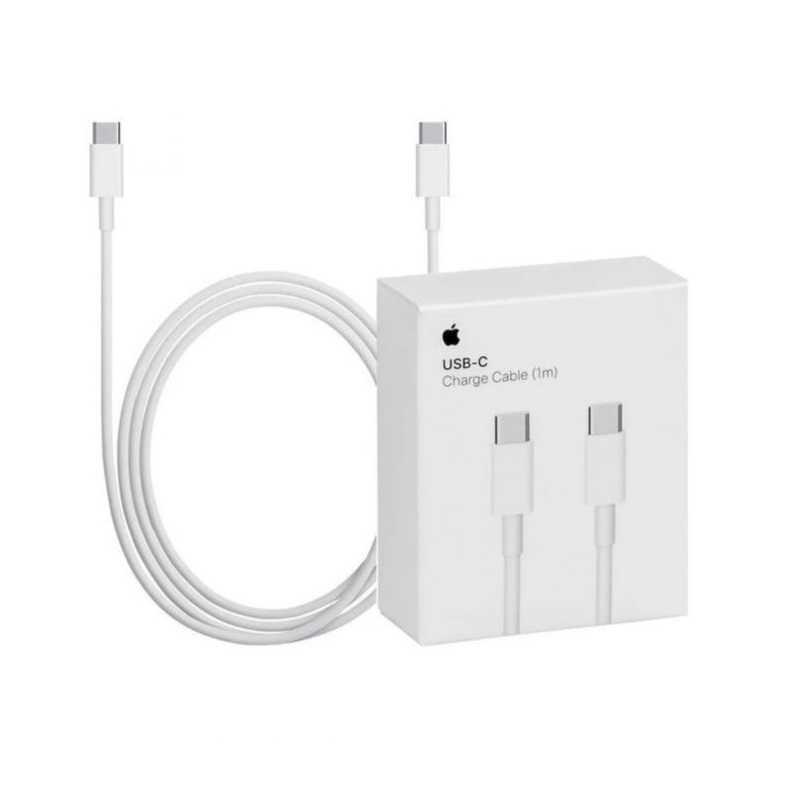 Apple-USB-2.0-Cable-USB-C-male-USB-C-male-Λευκό-1m-MUF72ZMA-43583