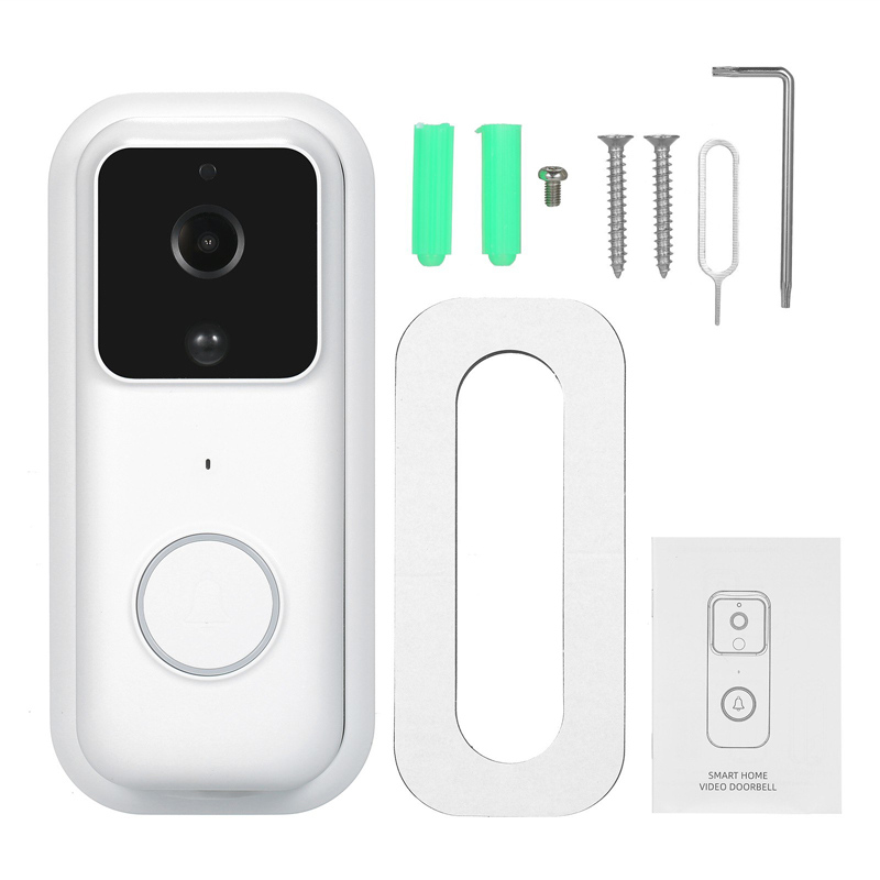 B60-Smart-Video-Doorbell-Camera-Door-Bell-with-170°-View-Night-Vision-Motion-Detection-2-Way-Audio-Phone-App-White-1