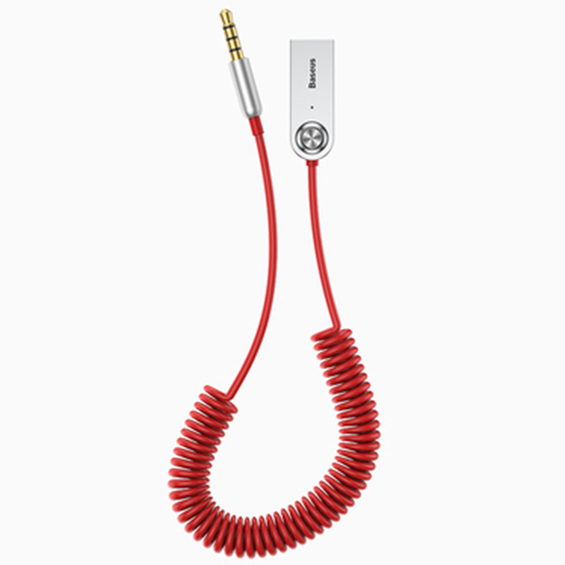 BASEUS-BA01-USB-Bluetooth-Wireless-Adapter-Cable-Red