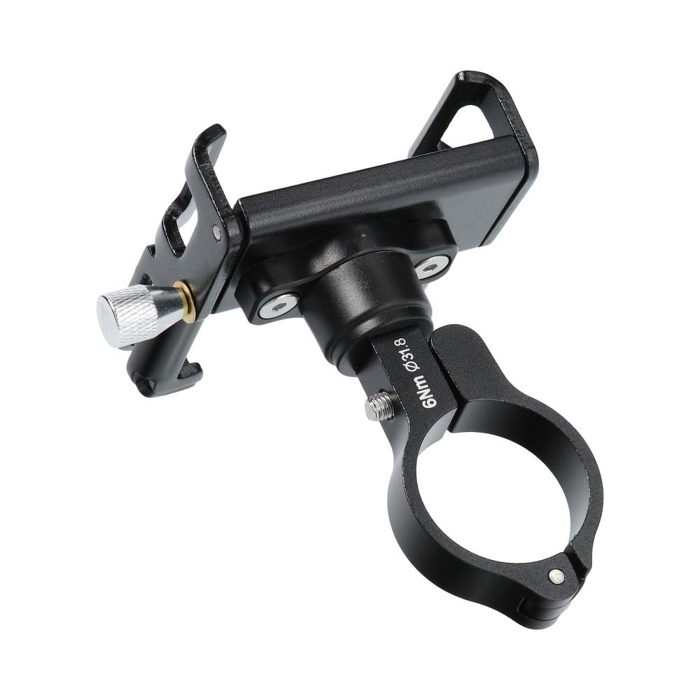 Bike-holder-GUB-P20-Aluminium-black-for-mobile-phone-360°-rotated-43778