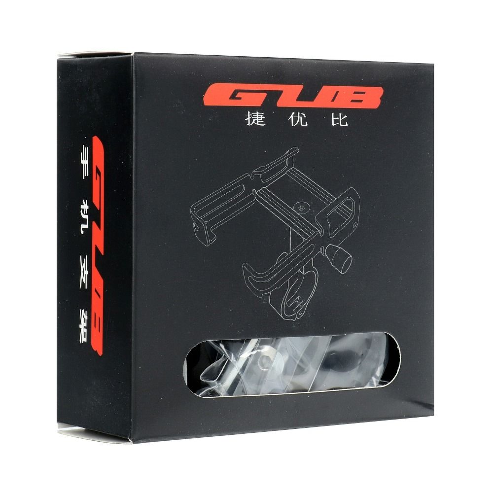 Bike-holder-GUB-P20-Aluminium-black-for-mobile-phone-360°-rotated-43779