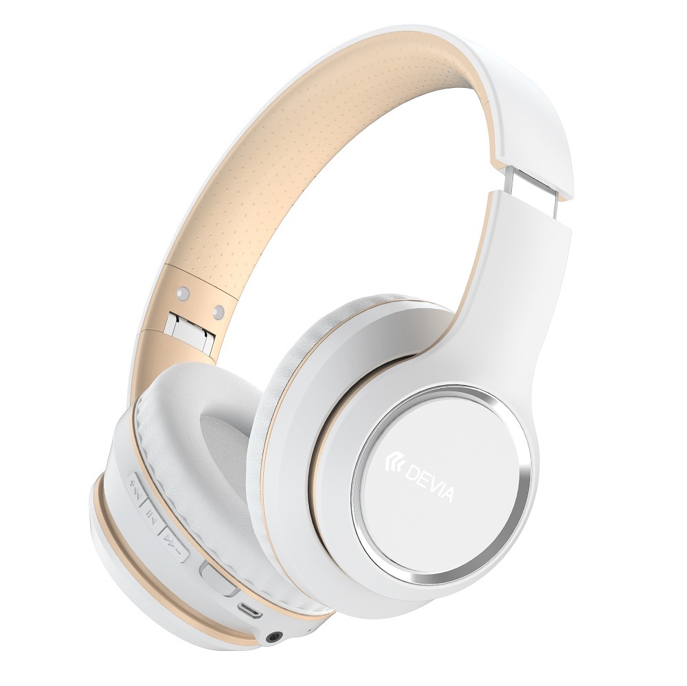 DEVIA-Kintone-series-wireless-headset-White