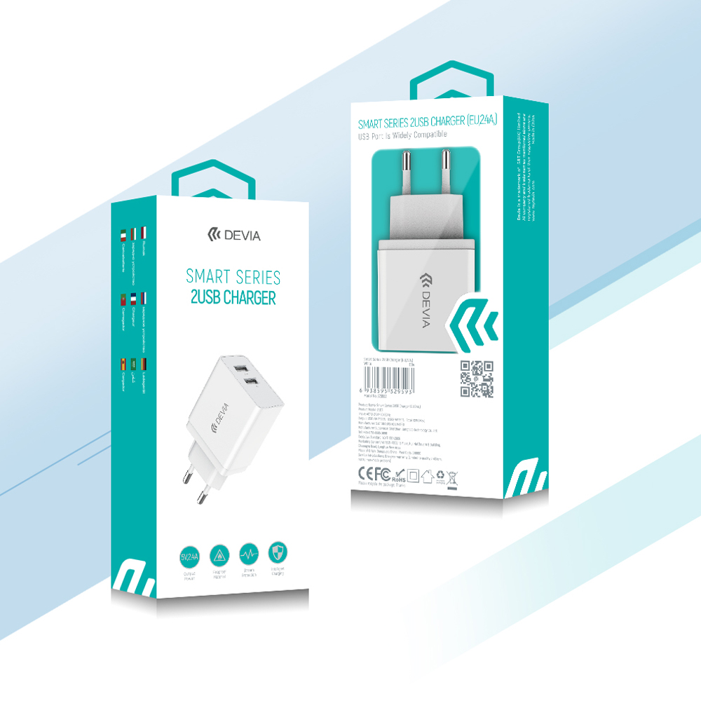 DEVIA-Smart-Series-Dual-USB-Charger-White-EU2.4A-1