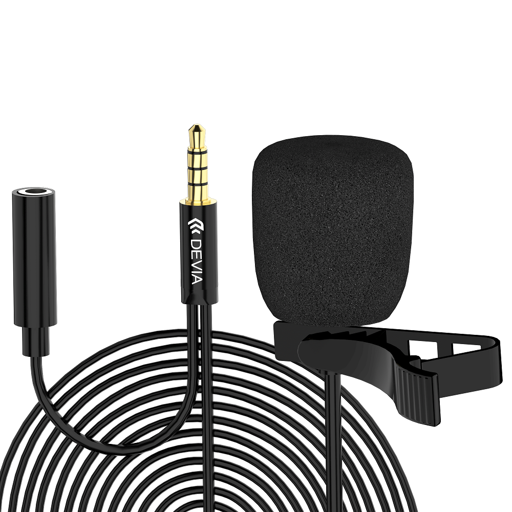 DEVIA-Smart-Series-Wired-Microphone-3.5mm-Black