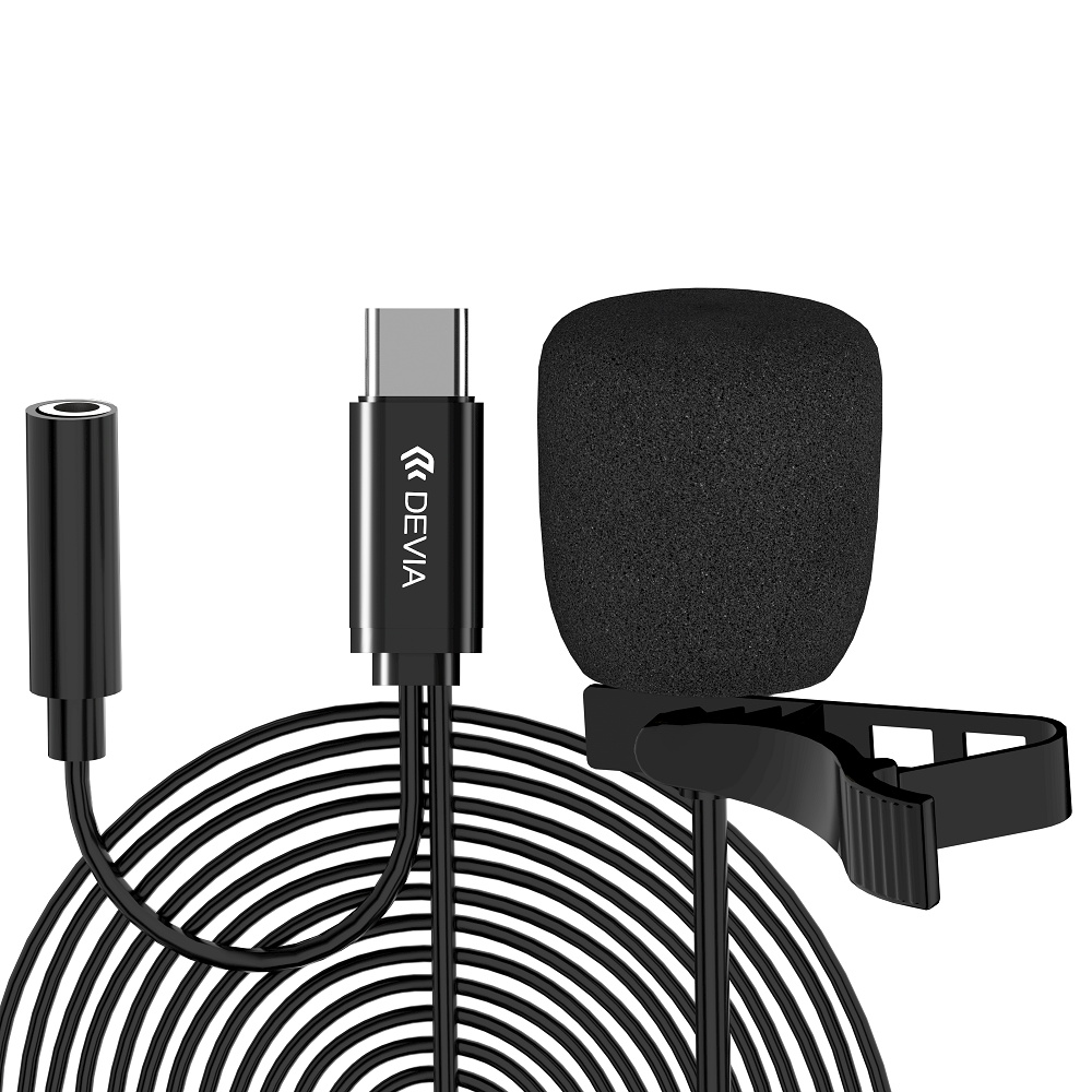 DEVIA-Smart-Series-Wired-Microphone-Type-C-Black