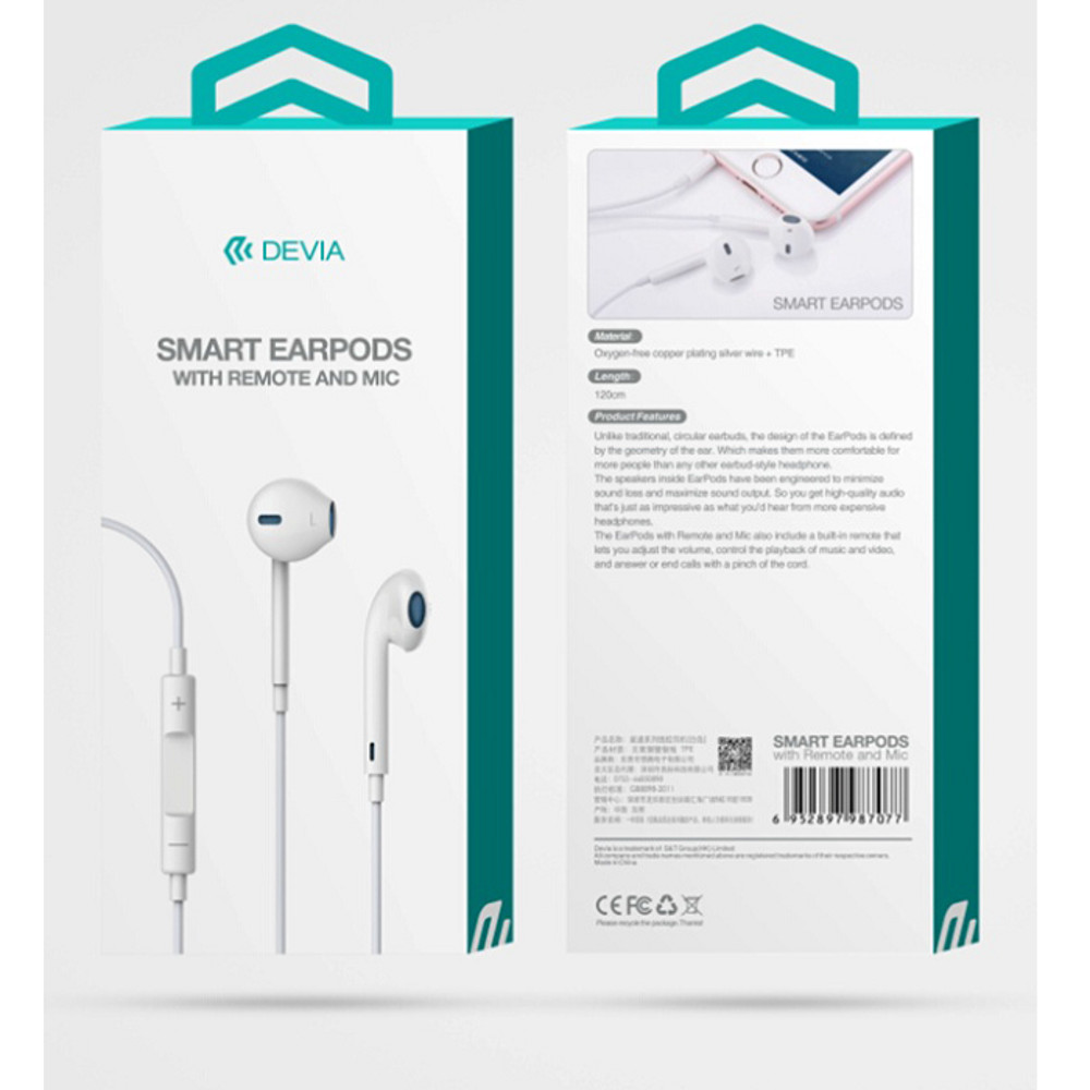 DEVIA-Smart-jack-3.5mm-WIRED-EARPHONES-HANDS-FREE-White-1