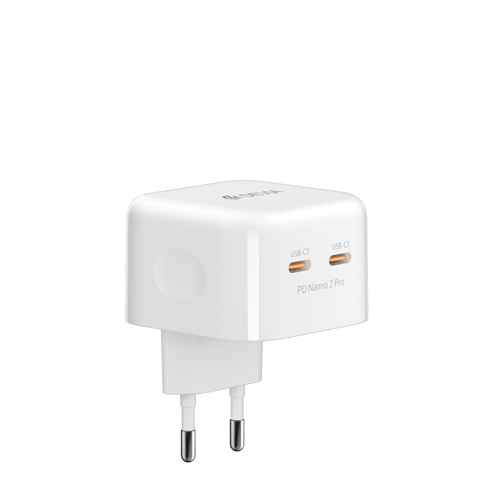 DEVIA-wall-charger-Extreme-PD-45W-2x-USB-C-white-43472
