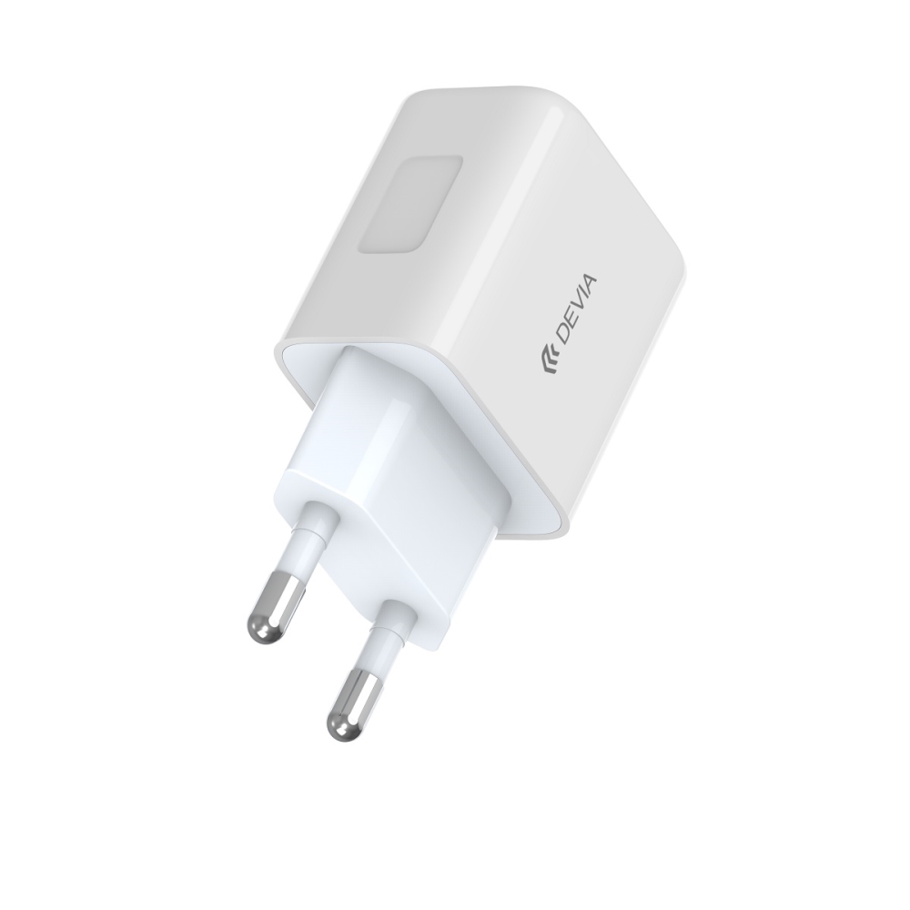 DEVIA-wall-charger-Smart-PD-30W-1x-USB-C-white-43467