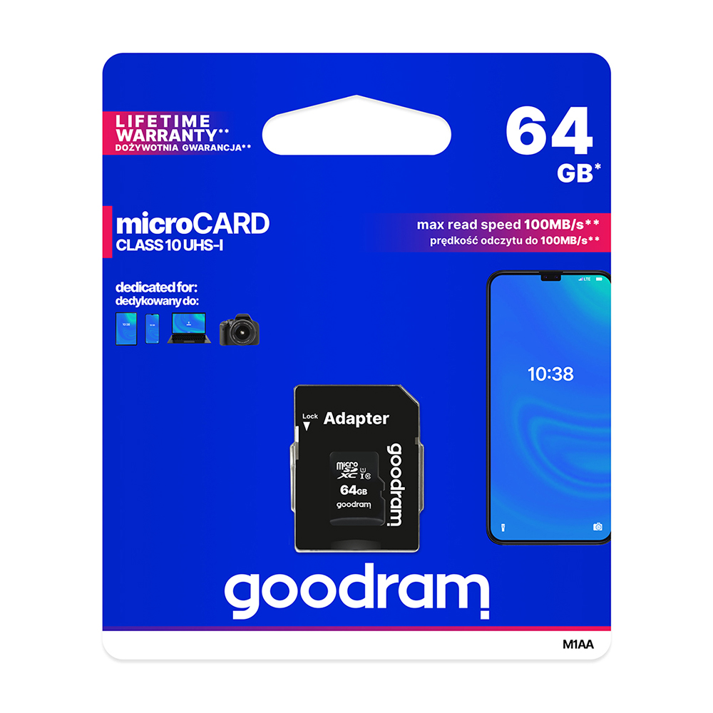 GOODRAM-ΚΑΡΤΑ-microSD-HC-64GB-SD-Adapter-UHS-1-Class10-2