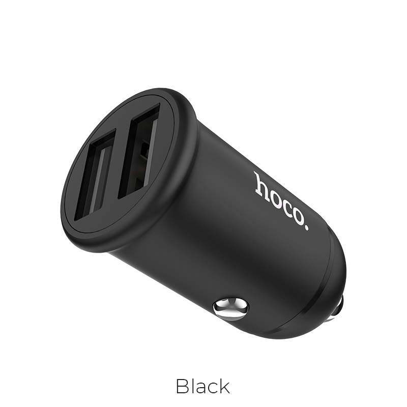 HOCO-Z30-CAR-CHARGER-DUAL-31A-BLACK