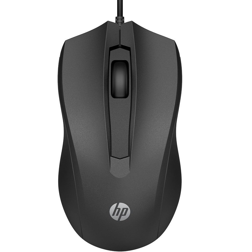 HP-Mouse-100-Wired-Black