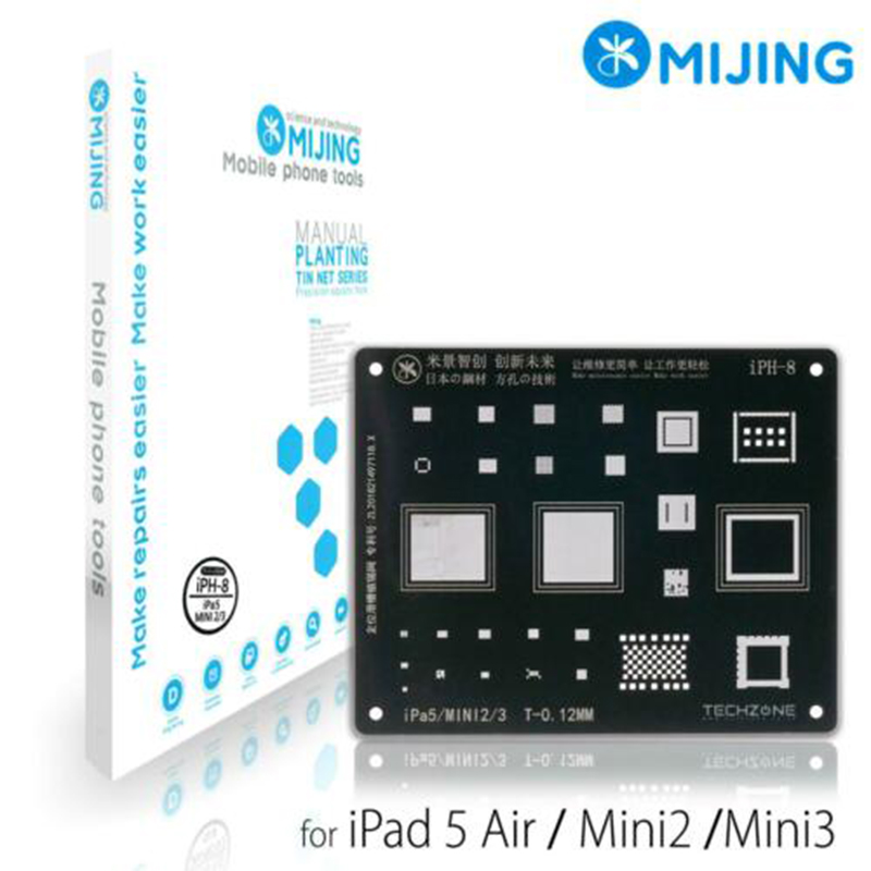 High-Quality-Repair-Kit-BGA-Reballing-Stencil-MiJing-iPad-Mini-23Air