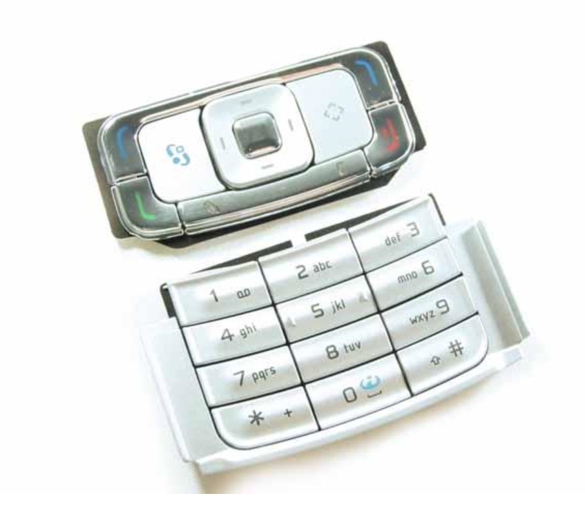 NOKIA-N95-Keyboard-silver-Set-Original
