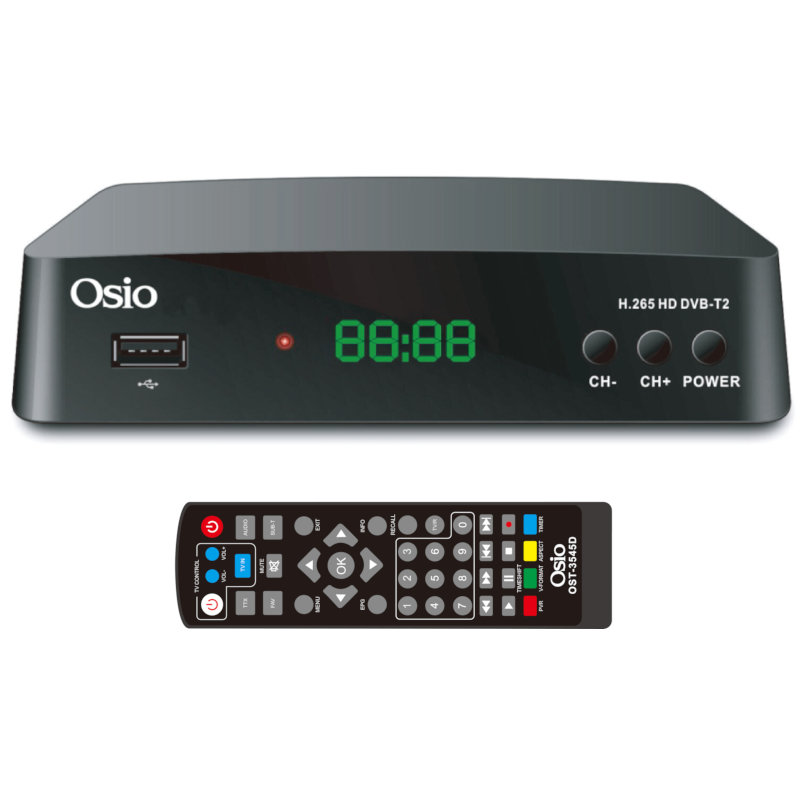 Osio-OST-3545D-DVB-TT2-Full-HD-H.265-MPEG-4-Ψηφιακός-δέκτης-με-USB-και-χειριστήριο-για-TV-δέκτη