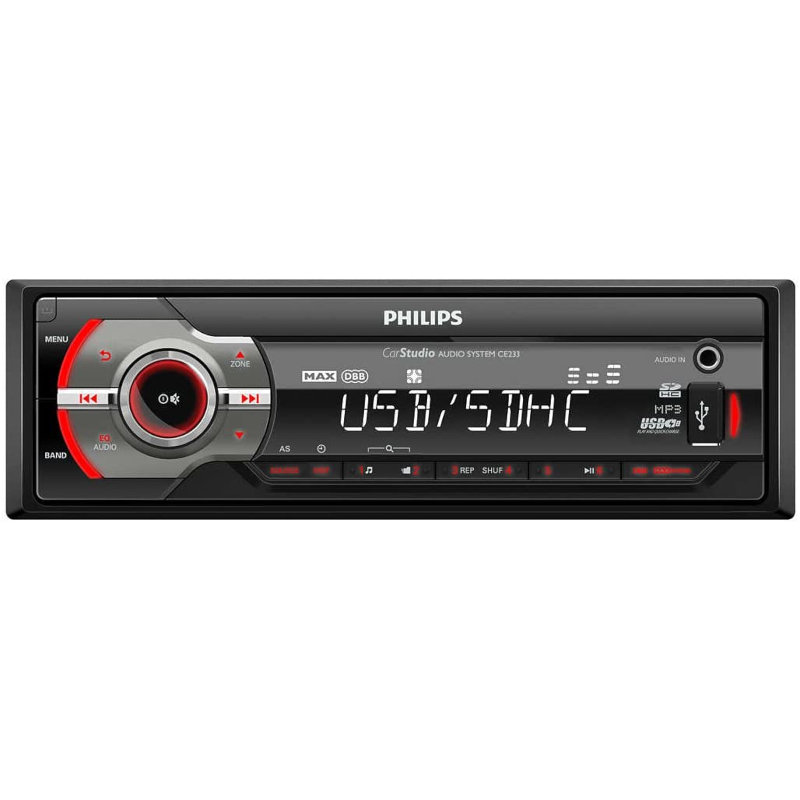 Philips-CE233GRS-Ηχοσύστημα-αυτοκινήτου-με-USB-κάρτα-SD-και-Aux-In-4-x-50-W