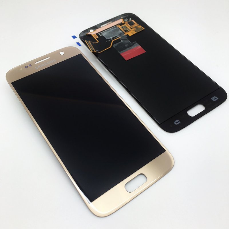 SAMSUNG-G930F-Galaxy-S7-LCD-Touch-Gold-Original