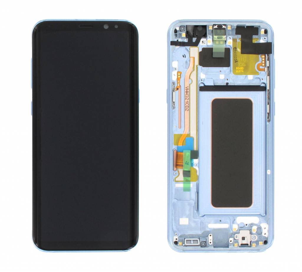 SAMSUNG-G955F-Galaxy-S8-Plus-LCD-Touch-Blue-Coral-Blue-Original