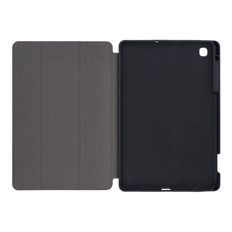 SAMSUNG-Galaxy-Tab-S6-Lite-Triple-Folding-Leather-Case-Black-1
