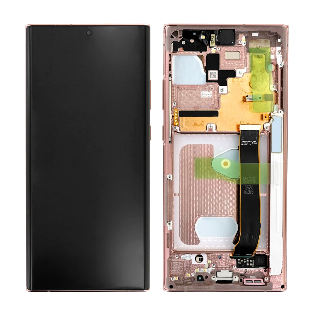SAMSUNG-N986B-Galaxy-Note-20-Ultra-5G-LCD-Complete-front-Touch-Bronze-Original