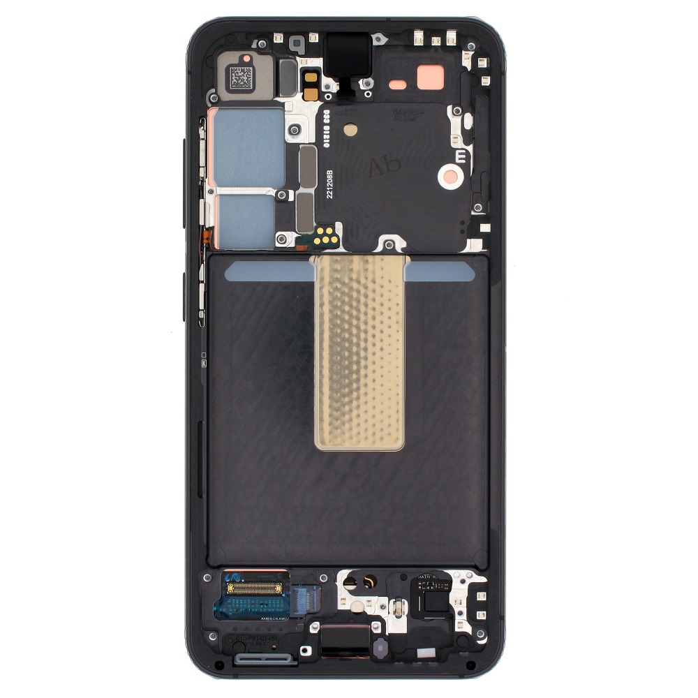 SAMSUNG-S911B-Galaxy-S23-LCD-Complete-front-Touch-Frame-Black-Original-Service-Pack-43254