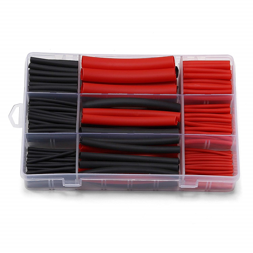 Tube-Kit-Heat-Shrink-Black-And-Red-270Pcs