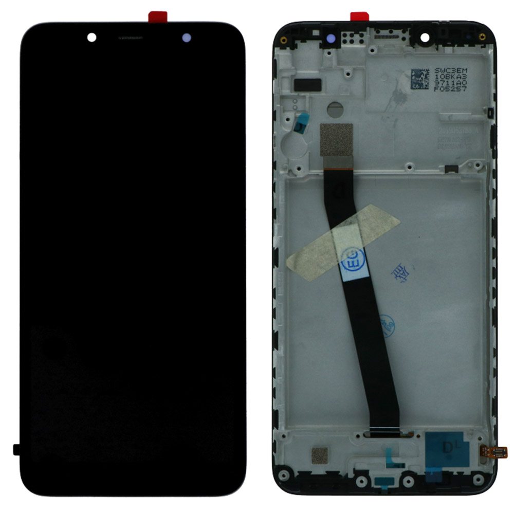 XIAOMI-Redmi-7A-LCD-με-Frame-και-Touch-Black-High-Quality