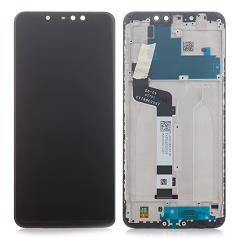 XIAOMI-Redmi-Note-6-Pro-LCD-με-Frame-και-Touch-Black-High-Quality