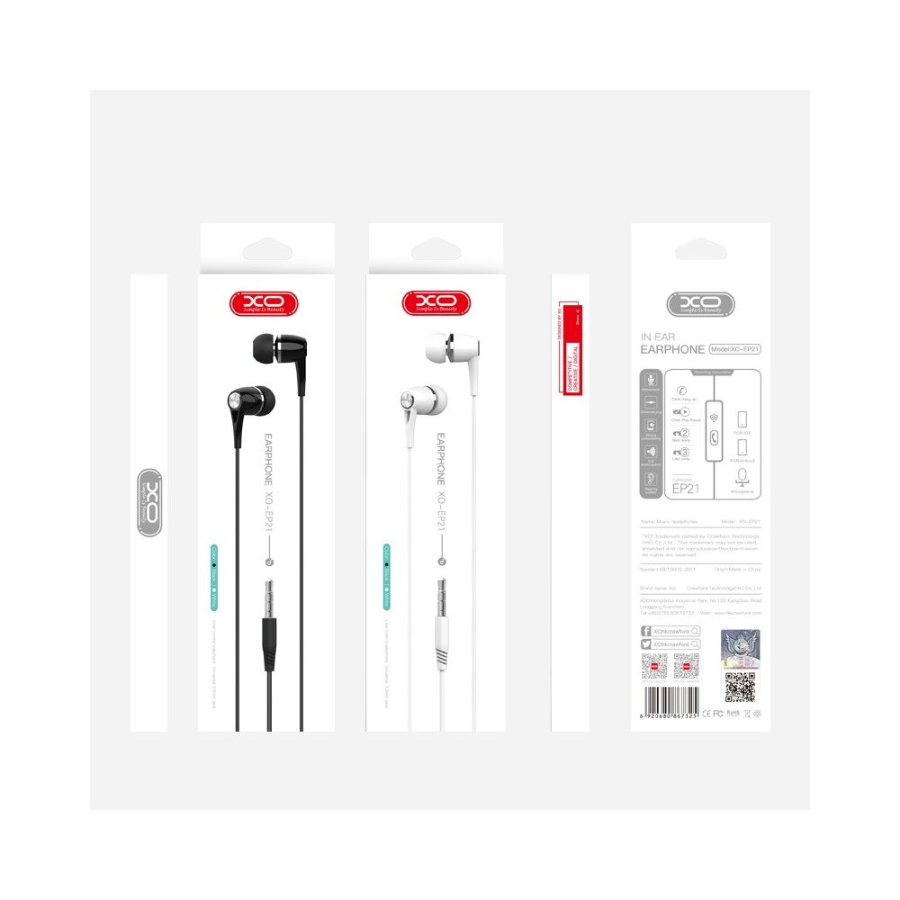 XO-EP21-wired-earphones-hands-free-in-ear-3.5mm-Μαύρο-43663