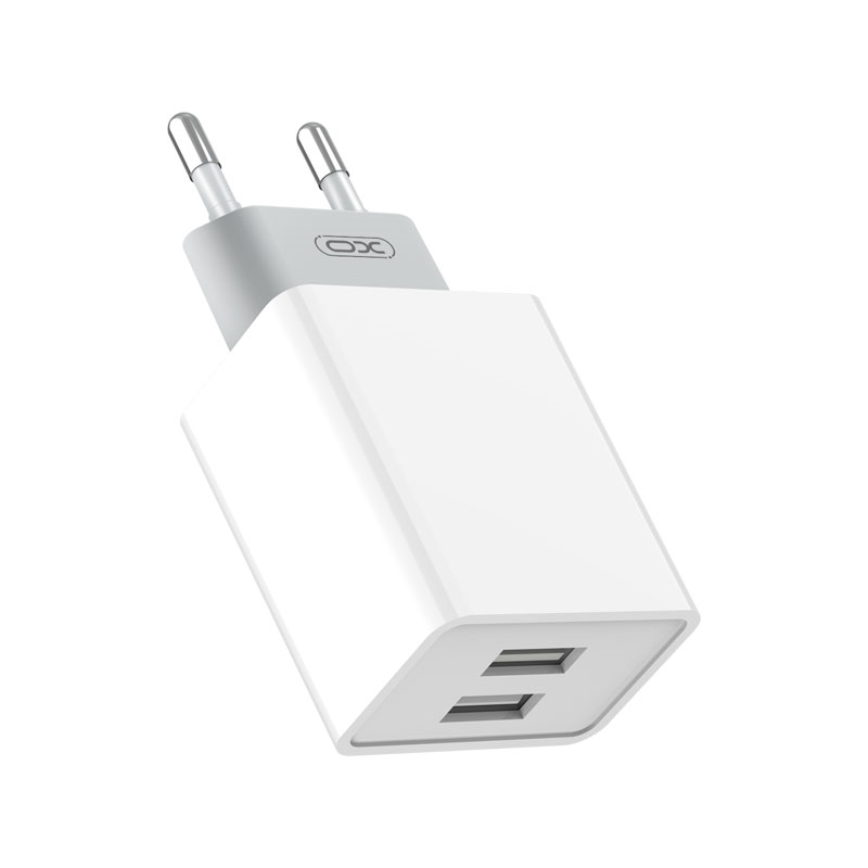 XO-L65-wall-charger-2x-USB-24A-white
