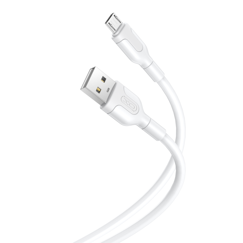 XO-cable-NB212-USB-microUSB-1m-21A-White