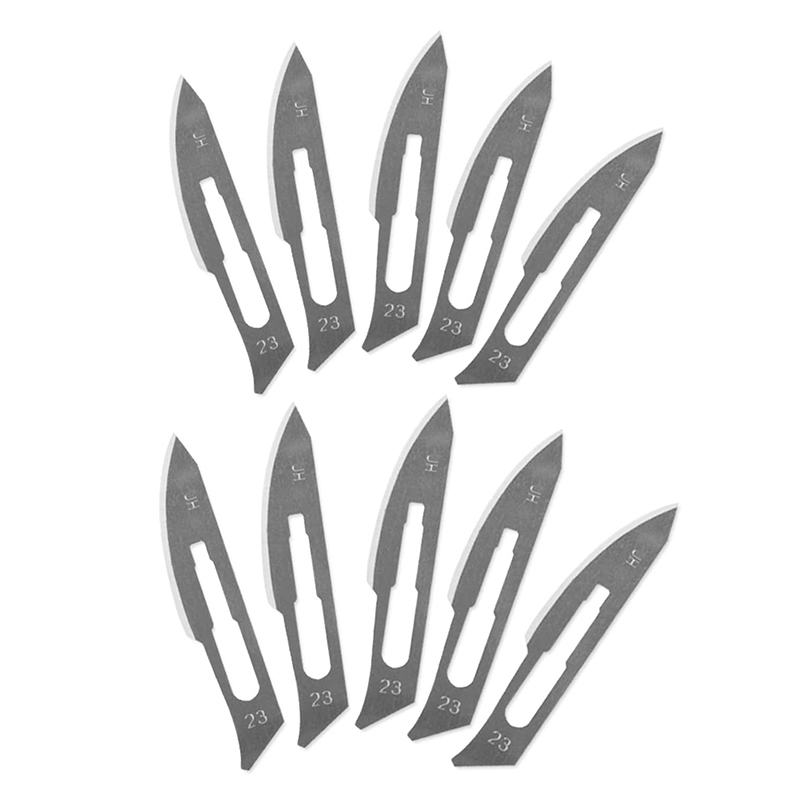 Λεπίδες-μαχαιριού-Knife-Blades-No.23-10Pcs