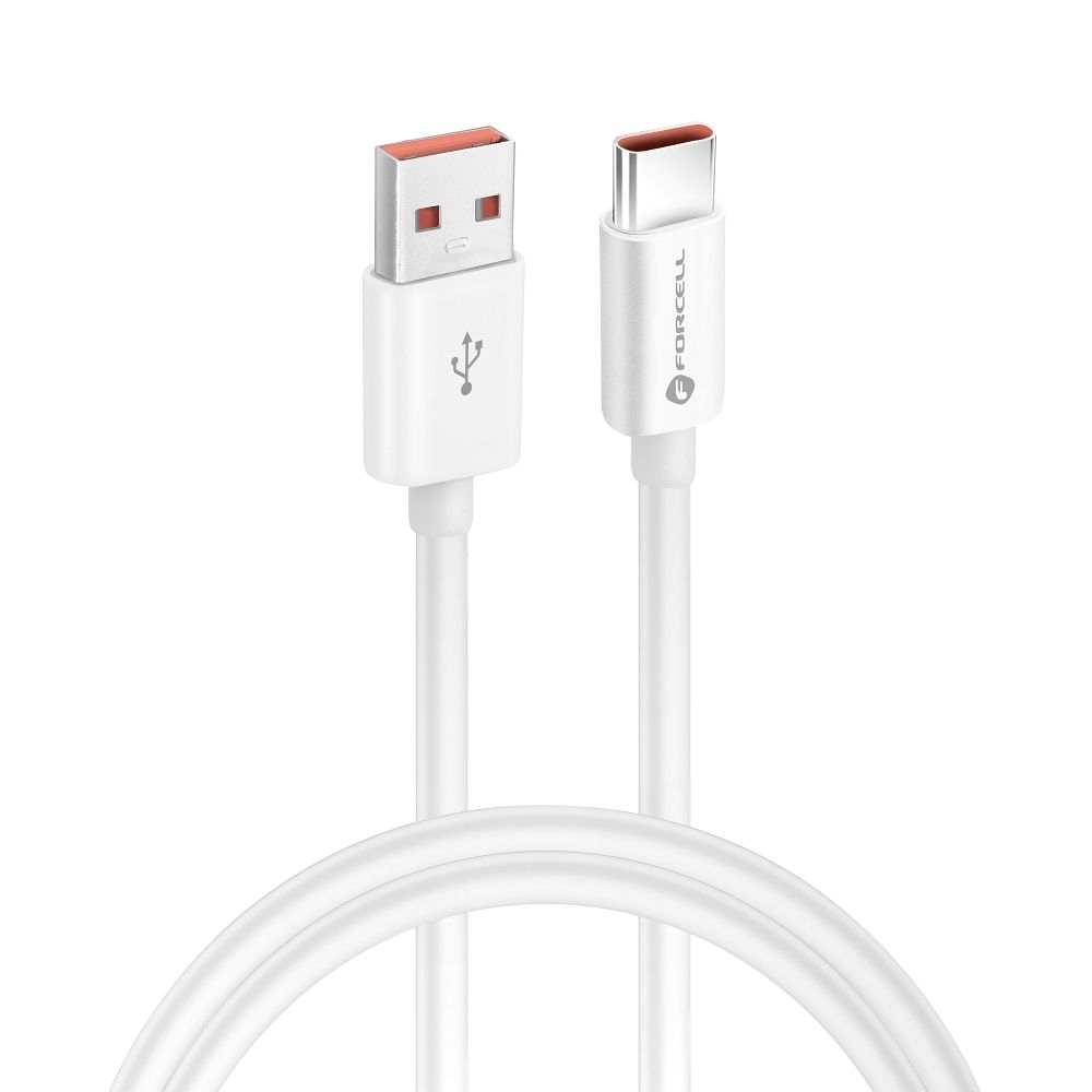 FORCELL-cable-USB-A-to-Type-C-QC4.0-3A20V-60W-C336-1m-white-44671