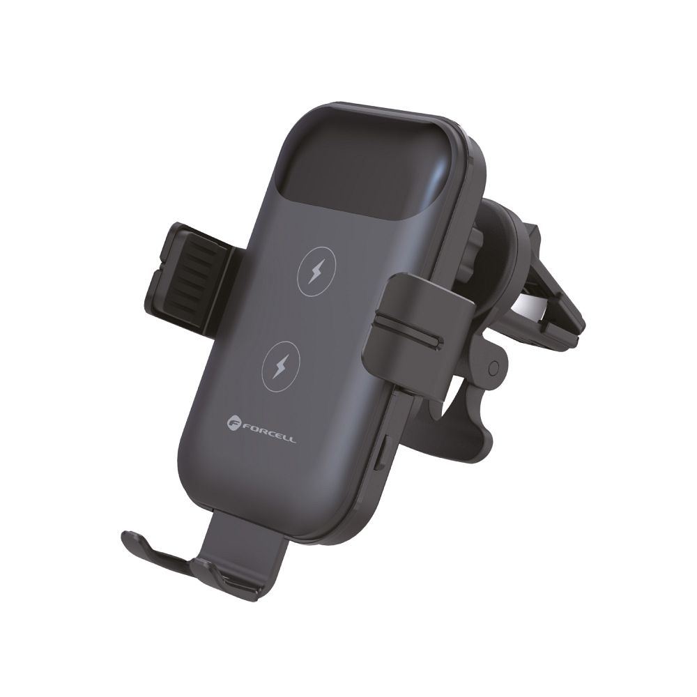 FORCELL-car-holder-to-air-vent-with-wireless-charging-15W-HS4-46781