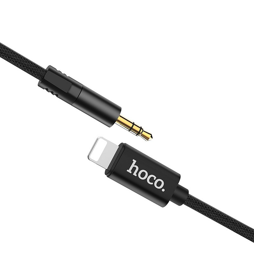 HOCO-UPA13-AUX-AUDIO-CABLE-35mm-TO-LIGHTNING-BLACK-2