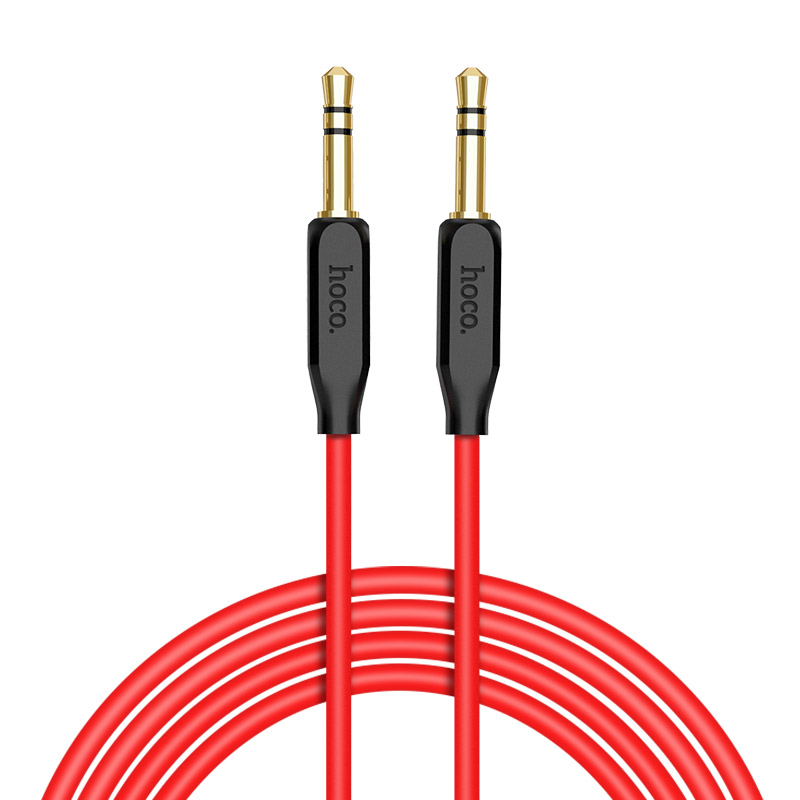 HOCO-UPA11-AUX-AUDIO-CABLE-35mm-BLACK-RED