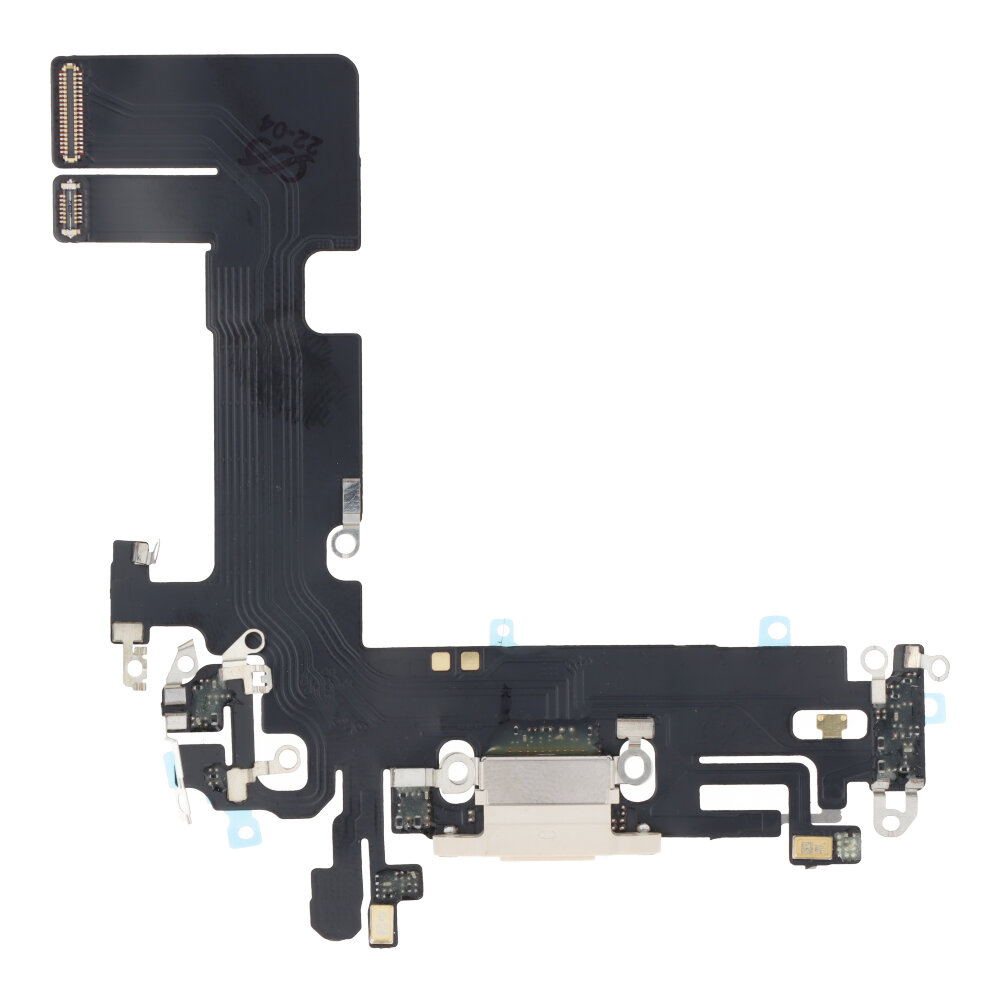 APPLE-iPhone-13-Charging-Flex-Cable-Connector-White-High-Quality-43191