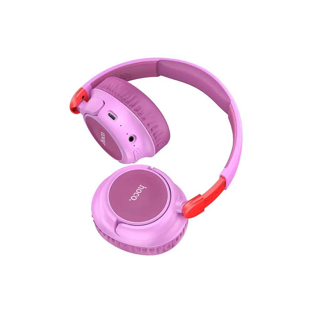 HOCO-W43-headset-Ασύρματα-Ενσύρματα-Adventure-Purple-47940