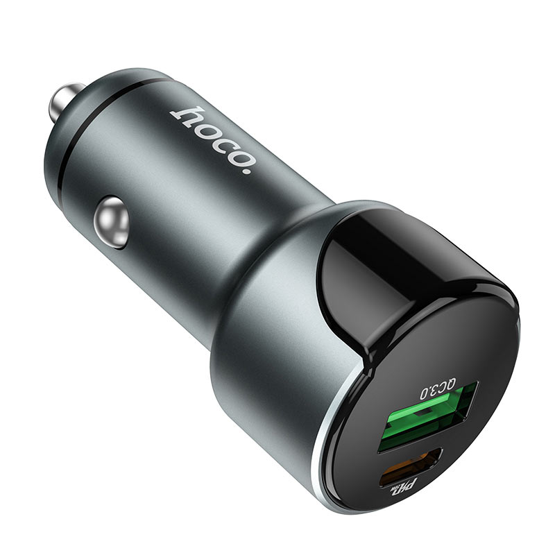 HOCO-Z46A-car-charger-Type-C-USB-QC3.0-Power-Delivery-20W-sapphire-Blue-47028