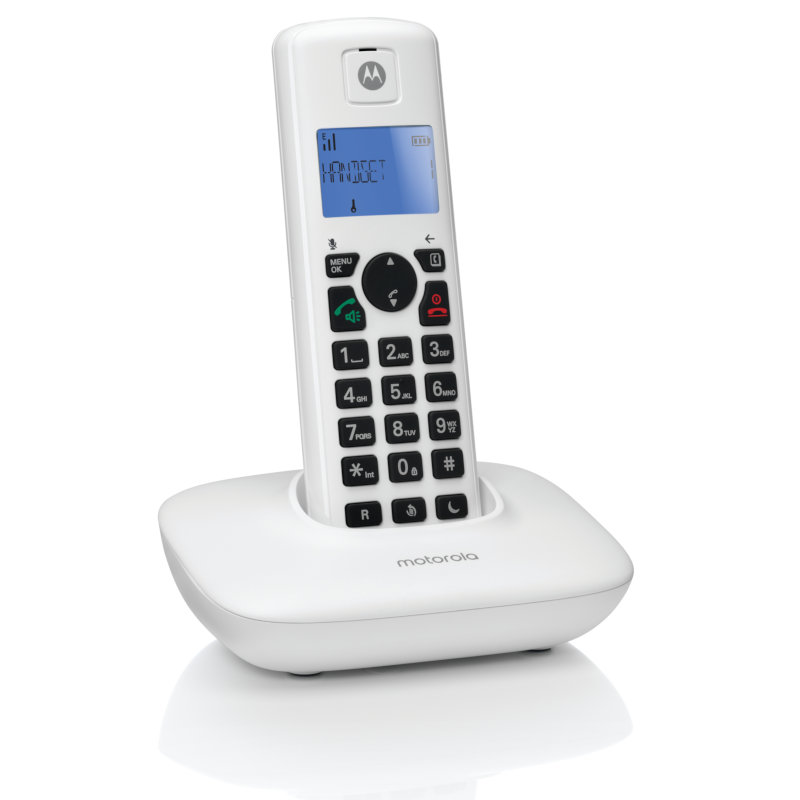 Motorola-T401-White-Ελληνικό-Μενού-Ασύρματο-τηλέφωνο-32086